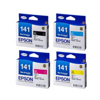 Mực in Phun màu Epson (T141) T1412 – Màu xanh/ T1413 – Màu đỏ/ T1414 – Màu vàng