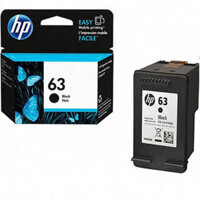 Mực in phun màu HP 63 (đen) dùng cho máy HP Deskjet 1110, 1112, 2130, 2132, 3630