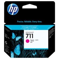 Mực in Phun màu HP 711 Magenta (CZ131A) Ink Cartridge 29 ml - Dùng cho máy in HP T520 / T120 - Hàng HP Việt Nam