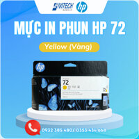 Mực in Phun màu HP 72 (C9373A) | 130ml Yellow Ink Cartridge