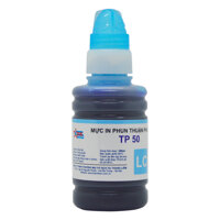 Mực in phun Thuận Phong TP50 100ml dùng cho tất cả các dòng máy in phun Epson, HP, Canon - Hàng Chính Hãng - Xanh nhạt