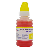 Mực in phun Thuận Phong TP50 100ml dùng cho tất cả các dòng máy in phun Epson, HP, Canon - Hàng Chính Hãng - Vàng