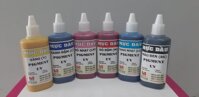 Mực in Pigment UV 100ml(mực dầu) In trên Giấy Couche