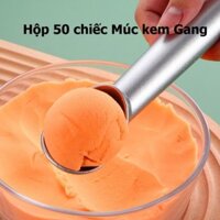 Múc kem gang số lượng 50 chiếc trong 1 link - Múc kem trân châu hạ long Pb265