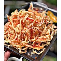 MỰC KHÔ XÉ SỢI HẤP NƯỚC DỪA  300gram