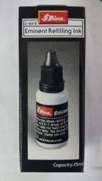 Mực lăn tay Shiny E-161 cho hộp dấu lăn tay shiny SM1 - SM2