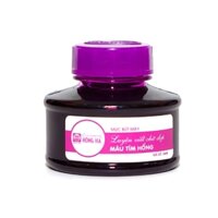 Mực Lọ Hồng Hà 3468 - Màu Tím Hồng