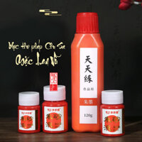 Mực màu đỏ viết thư pháp, mực chu sa Thư Pháp Mặc Lan Vũ 30ml