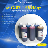 Mực máy in Epson - Mực Dye Sensient, mực in liên tục chai 1L