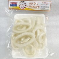 Mực ống cắt khoanh - 1kg/khay