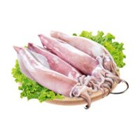 Mực ống nguyên con size 14-20 con/kg 250g (1 vỉ)