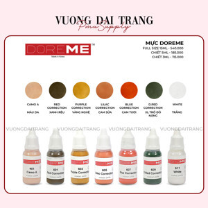Mực phun xăm Doreme
