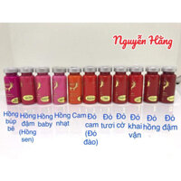 Mực phun xăm Hikato hữu cơ lên màu đậm đẹp