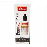 Mực Shiny màu đen SI-71 đóng lên vải, kim loại, nhựa, thủy tinh Premium Ink