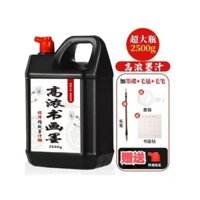 Mực siêu dày cao nồng độ cho thực hành thư pháp, mực vẽ, mực vẽ, mực đường đàn hồi cho công trường