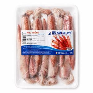 Mực trứng Hải Nam size 12cm up - 500g