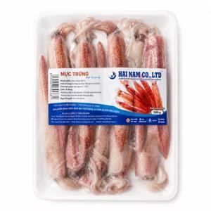 Mực trứng Hải Nam size 12cm up - 500g
