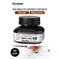 Mực vẽ manga Kuretake Sumi Ink 20ml/60ml/180ml