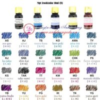 Mực viết bút máy Mực Iroshizuku cao cấp loại 10ml (N)