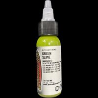 Mực xăm Enternal màu xanh lá GREEN SLIME - Mực xăm Chính Hãng Eternal- chai 1oz = 30ml - Trần Chương Tattoo Shop