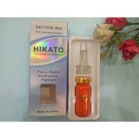 Mực xăm Hikato - Nhật màu cam tươi