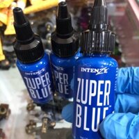 Mực xăm INTENZE Zuper Blue 30ml / 1oz