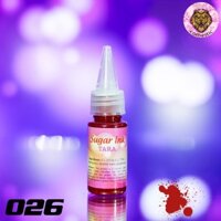 Mực xăm môi hữu cơ Sugar đỏ Cherry (TR026)