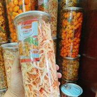 Mực xé hấp nước dừa (hủ lớn)-hàng loại 1