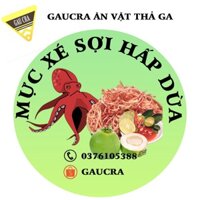 Mực xé sợi hấp nước cốt dừa 250g GAUCRA, mực khô sợi xé tẩm gia vị loại ngon, đồ ăn vặt Hà Nội MH031