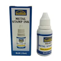 Mực dấu kim loại Suremark SQ-2063 màu xanh Metal Stamp ink, blue