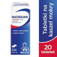 Mucosolvan 30 mg, 20 viên , thuốc người lớn điều trị  bệnh phổi và phế quản cấp tính và mãn tính,giúp long đờm và giảm ho .