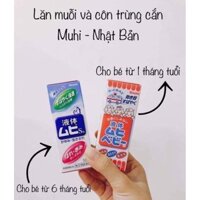 muhi trị muỗi đốt