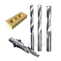 Mũi 3mm Sơ Cua Mũi Khoan 2 Tầng 3x8x100