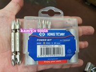 Mũi Bắn Vít 2 Đầu Bake 4 Cạnh Kingtony Dài 65mm 136502P bán lẻ từng cái