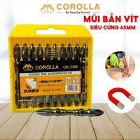 Mũi Bắn Vít Tôn Đầu Bake Siêu Cứng Cao Cấp COROLLA 65mm Vít Kèm Từ, Siêu Bền, Dùng Cho Máy Cầm Tay