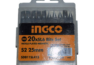 Mũi bắt vít SL6.0*1.0mm Ingco SDB11SL413