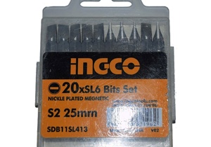 Mũi bắt vít SL6.0*1.0mm Ingco SDB11SL413