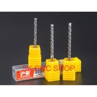 Mũi CNC 2 ME xoắn. Hộp 10 mũi.