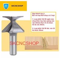 Mũi CNC Mũi uốn góc 90 độ R18 R30 R50 - SK CNC SHOP