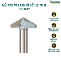 Mũi CNC vát 120 độ cốt 12,7mm Tideway