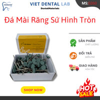 Mũi đá mài răng sứ BK-Medent Korea đầu tròn mài zirconia oxide nhôm mịn bền (Hộp 100 cái) | Ms: 0260