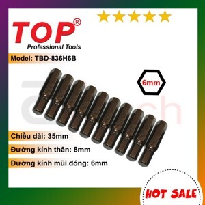 Mũi đóng lục giác Top TBD-836H6B