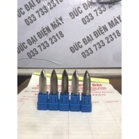 mũi đục 3 cạnh 6x14 lưỡi dài cán ngắn ( dao dục 3 cạnh) mũi phá 3 cạnh (combo 5 chiếc)