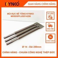 MŨI ĐỤC BÊ TÔNG KYNKO SDS DẸT PHI 14 DÀI 250MM MDSDSPLUSD14250