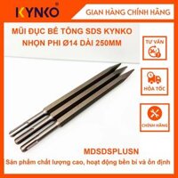 MŨI ĐỤC BÊ TÔNG SDS NHỌN PHI 14 DÀI 250MM KYNKO - MDSDSPLUSN