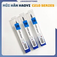 Mũi Hàn C210 HaoYi (020 – Thẳng / 018 – Cắt / 002 – Cong)