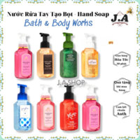 (Mùi Hot) Nước Rửa Tay Tạo Bọt Bath & Body Works 259ml, Xà Phòng Tạo Bọt, Hand Soap Chính Hãng BBW Mỹ (JA SHOP)