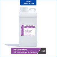[Mùi hương hoa -1Kg] Tinh dầu giặt sấy Hygien Đen của Aroma Sweet House - Nhập khẩu Châu Âu 100%