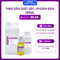 [Mùi hương hoa] Tinh dầu giặt sấy Hygien Đen của Aroma Sweet House - Nhập khẩu Châu Âu 100%