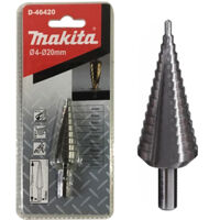 Mũi khoan bậc sọc thẳng chuôi lục giác 4-20mm Makita D-46420